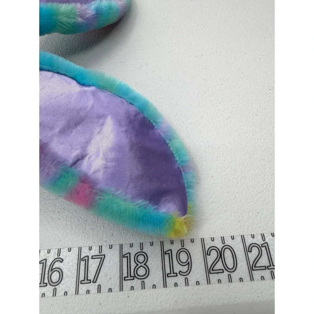 Build-A-Bear Bunny Birthday Princess Plush Tie Dye Blue Pink Purple 20in Stuffed